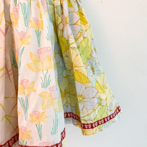 Matilda Jane Trend Setters Dress Tank Paneled Skirt Hello Lovely Girls Size 4 - Picture 6 of 6